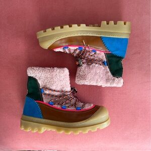 Maison Mangostan nwot Chunky Sole Boots kids euro size 33